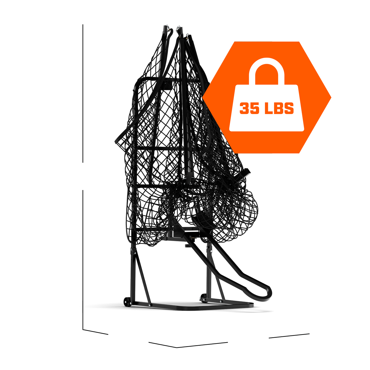 Dr. Dish ic3 Collapsed with Weight & Dimensions