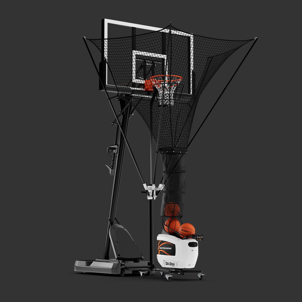 Dr. Dish Home 2 Beta with Basketball Hoop