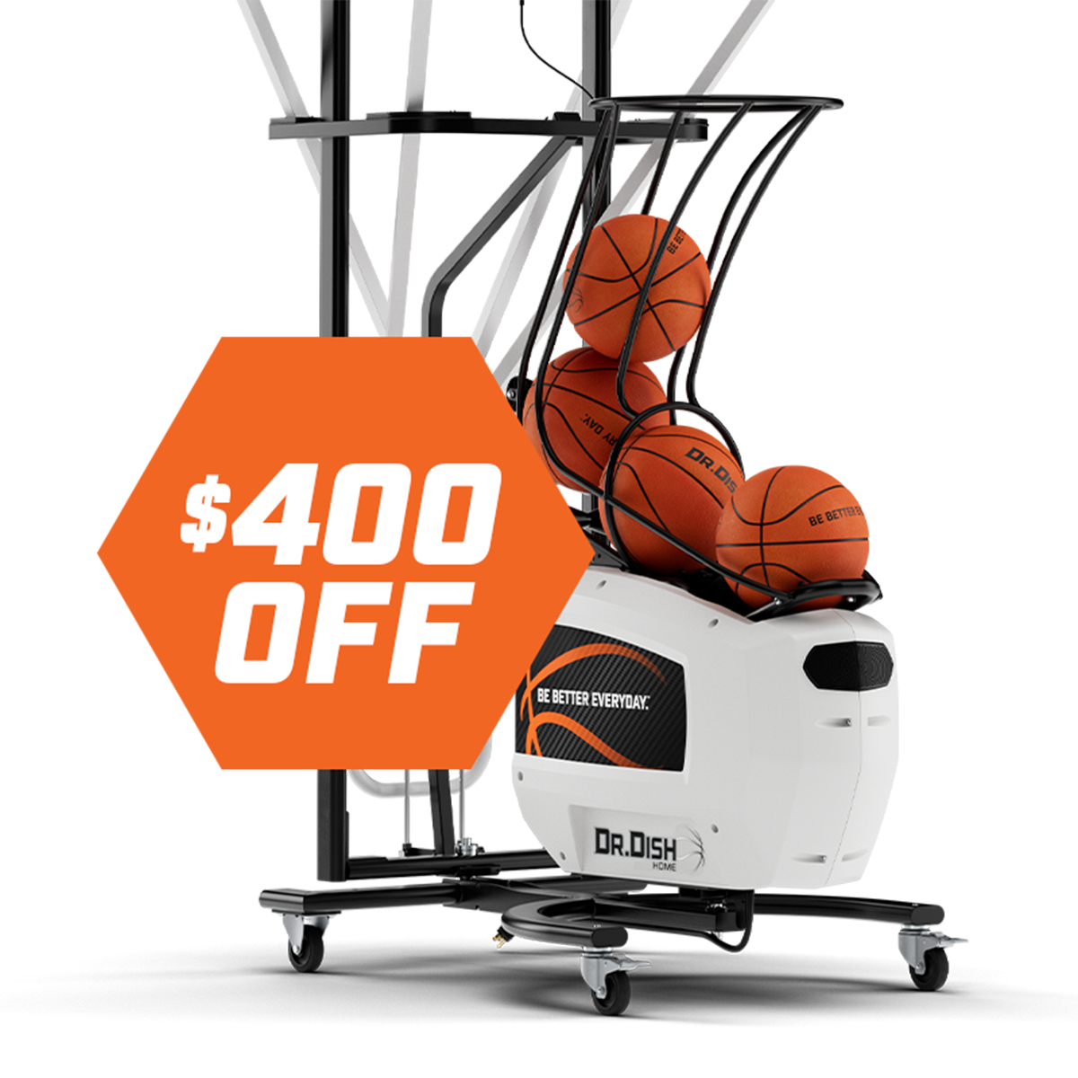 Dr. Dish Home Basketball Shooting Machine